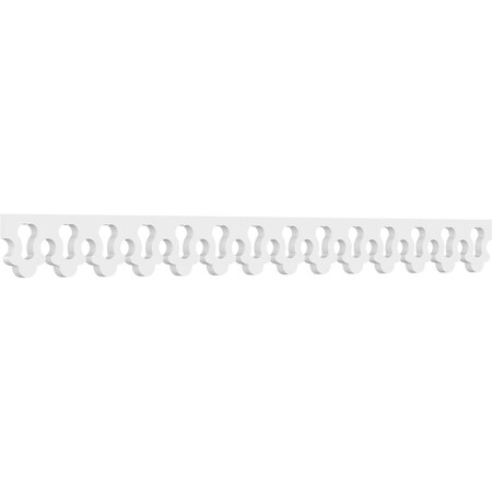 Ekena Millwork Eden Architectural Grade PVC Running Trim, 4"H x 5/8"P x 48"L RUNP04X0625X48EDN
